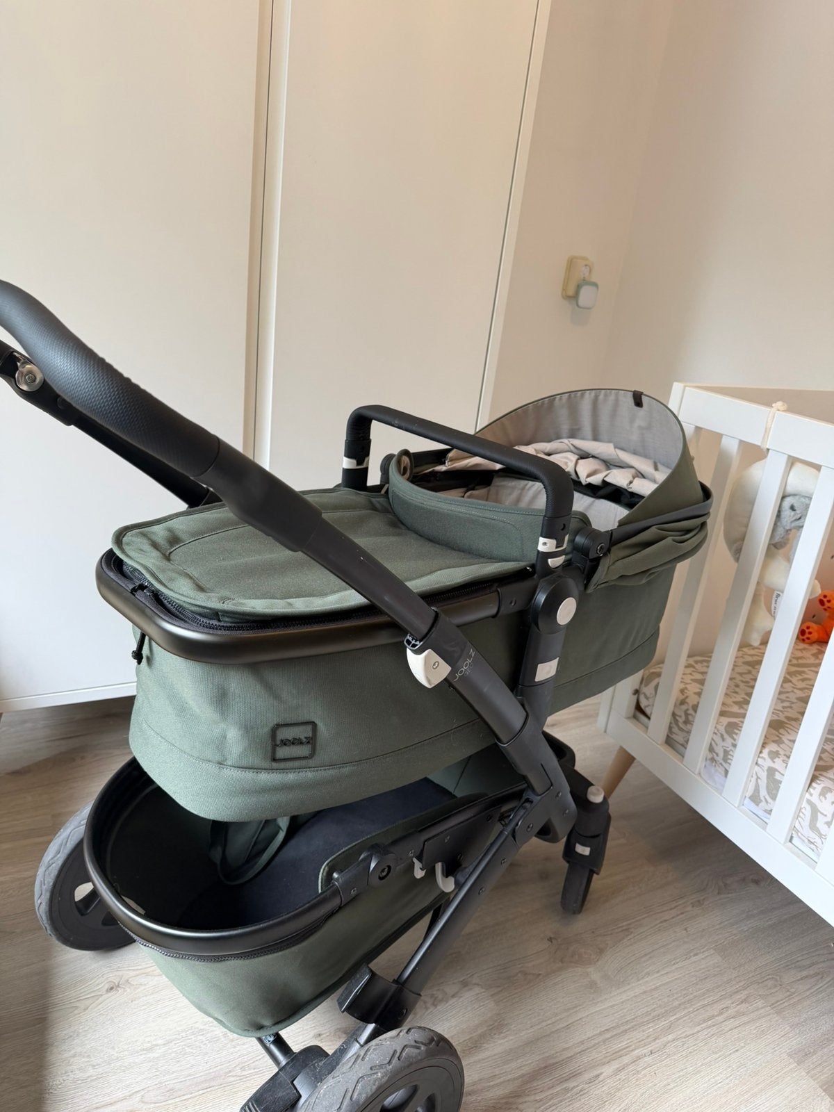 Joolz Geo2, Gebruikt, Verstelbare duwstang, Ophalen, Kinderwagen