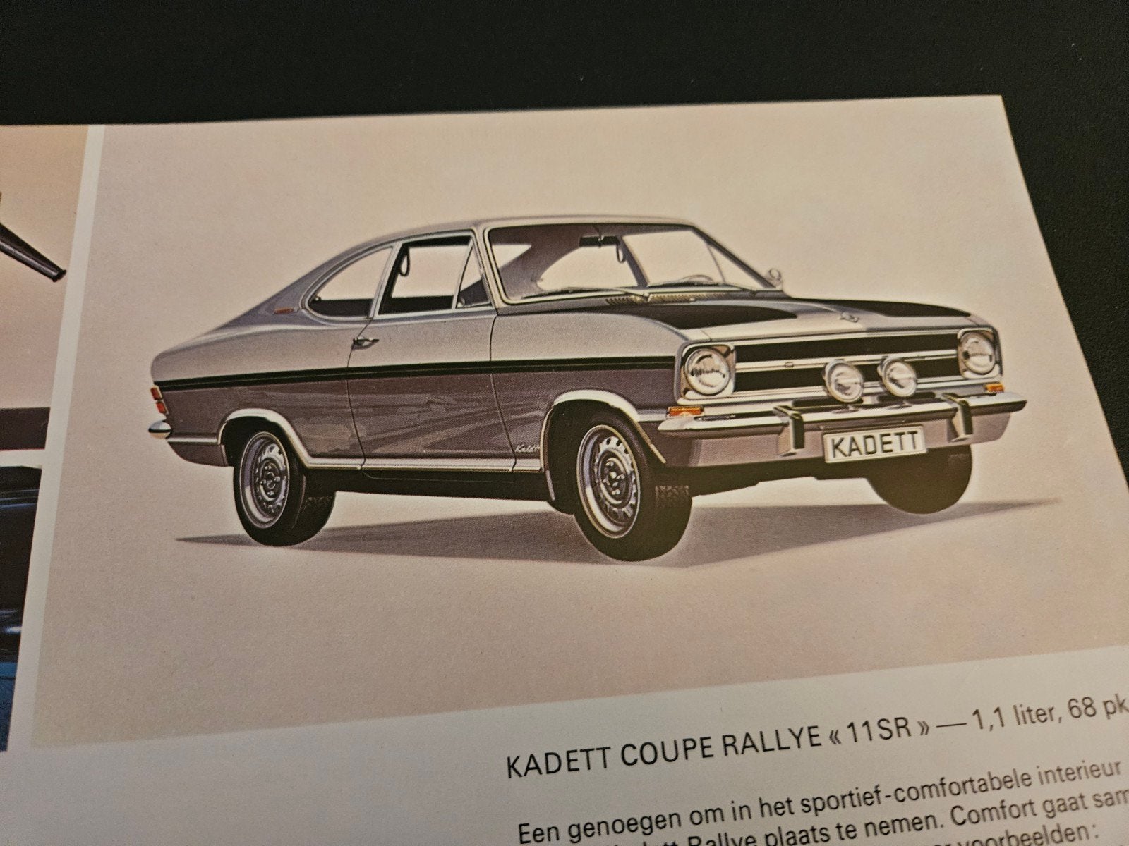 Brochure Opel Kadett Coupé & Rallye 1968, Ophalen of Verzenden, Zo goed als nieuw, Opel