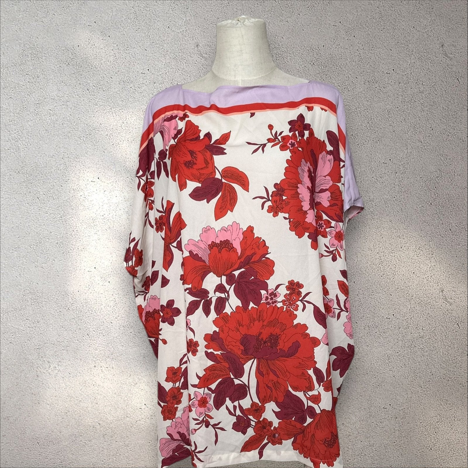 Mayerline Bloemenprint Tuniek Maat L, Kleding | Dames, Meerkleurig, Maat 42/44 (L), Nieuw, Ophalen of Verzenden