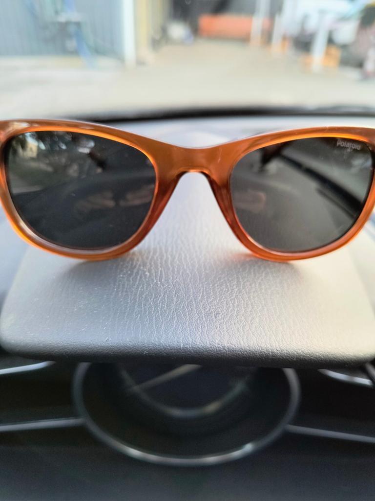 Polaroid zonnebril unisex, Ophalen of Verzenden, Zo goed als nieuw, Blauw, Ray-Ban