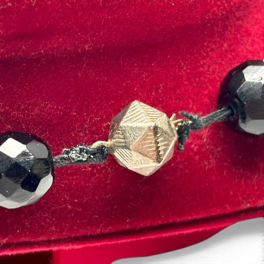 Twee gitten colliers met zilveren sloten, Sieraden, Tassen en Uiterlijk, Ophalen of Verzenden, Zilver, Ketting