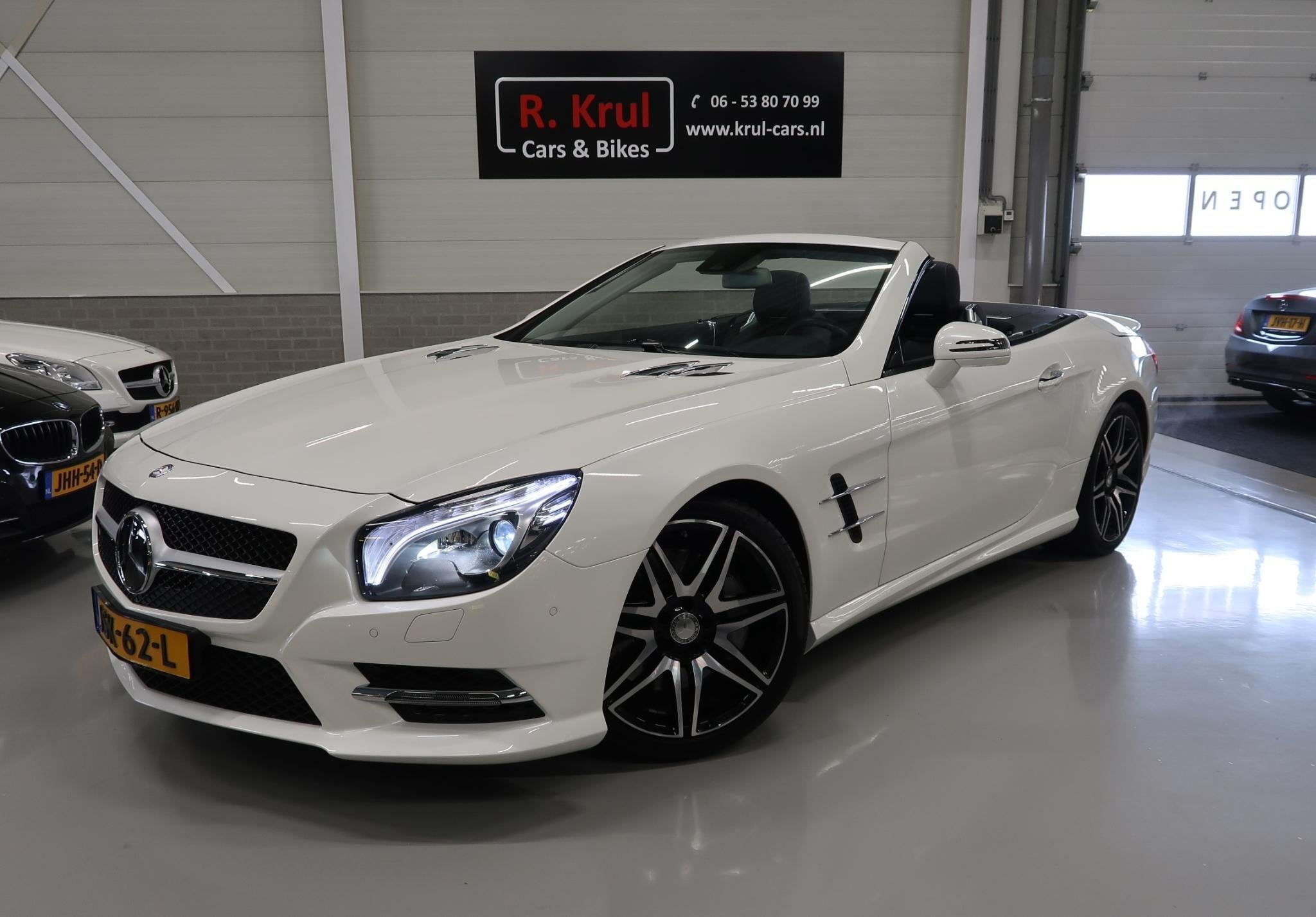 Mercedes-Benz SL-klasse 400 AMG Panoramadak Camera Harman Ka, Auto's, Mercedes-Benz, Automaat, Achterwielaandrijving, Gebruikt