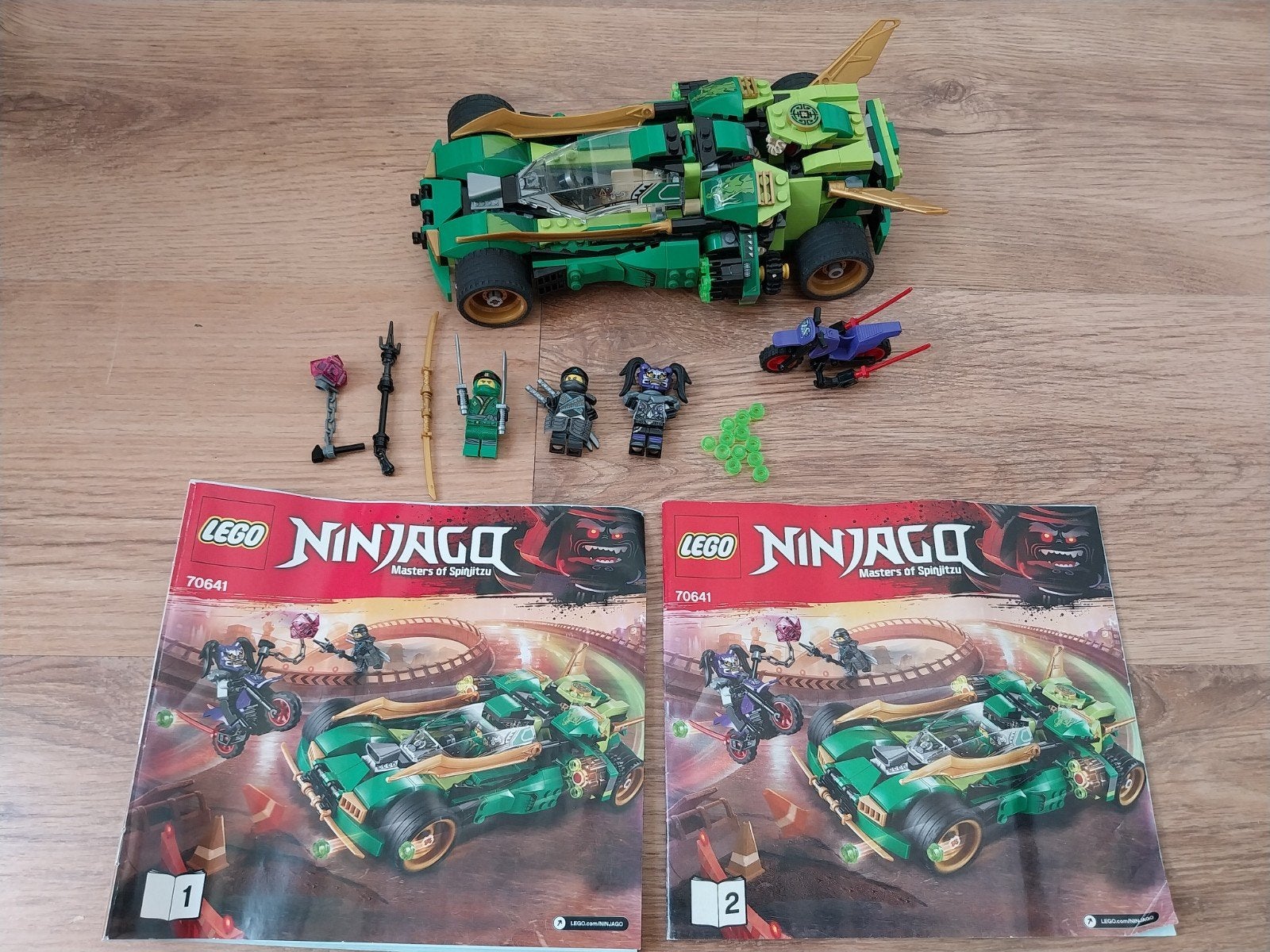 lego ninjago 70641 ninja nightcrawler, Ophalen of Verzenden