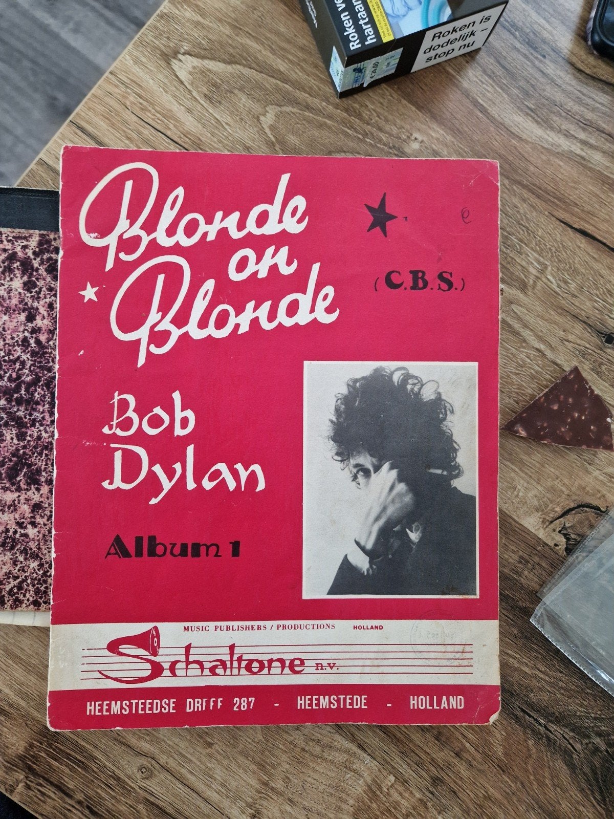 Bob Dylan - Blonde on Blonde Album 1 bladmuziek, Gebruikt, Gitaar, Ophalen of Verzenden, Artiest of Componist