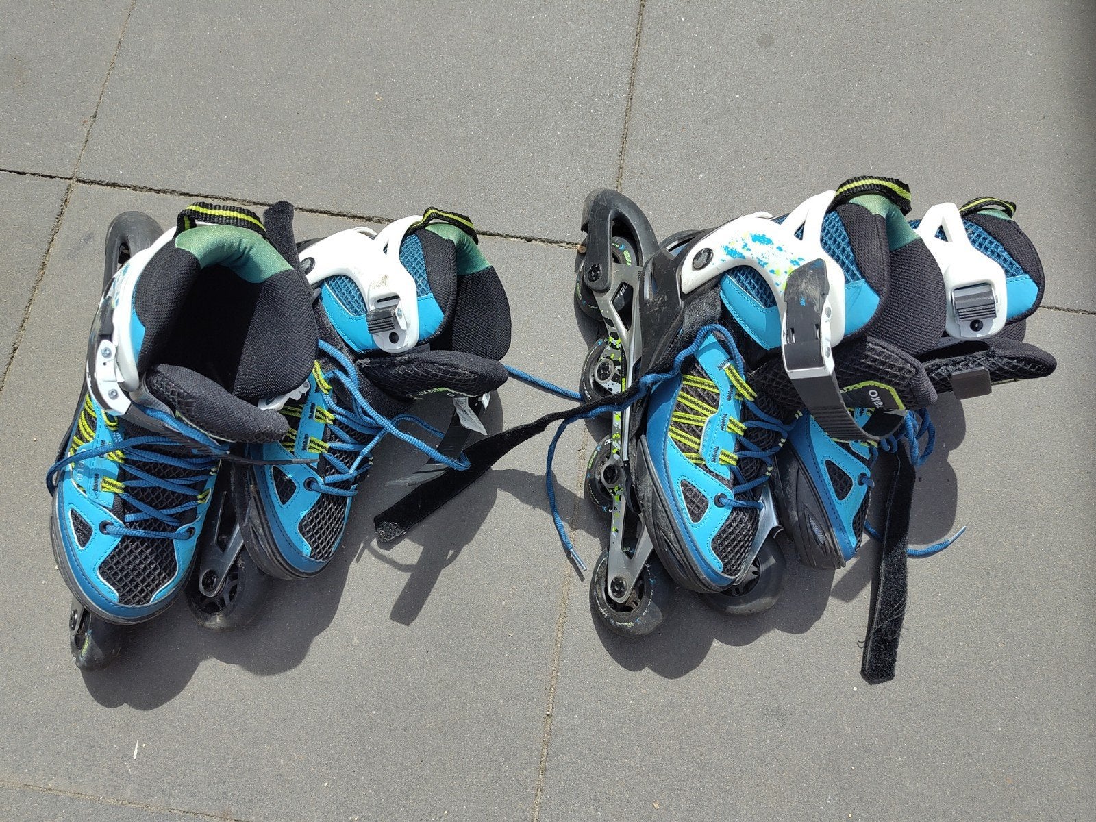oxelo skates maat 35-38, Ophalen, Gebruikt