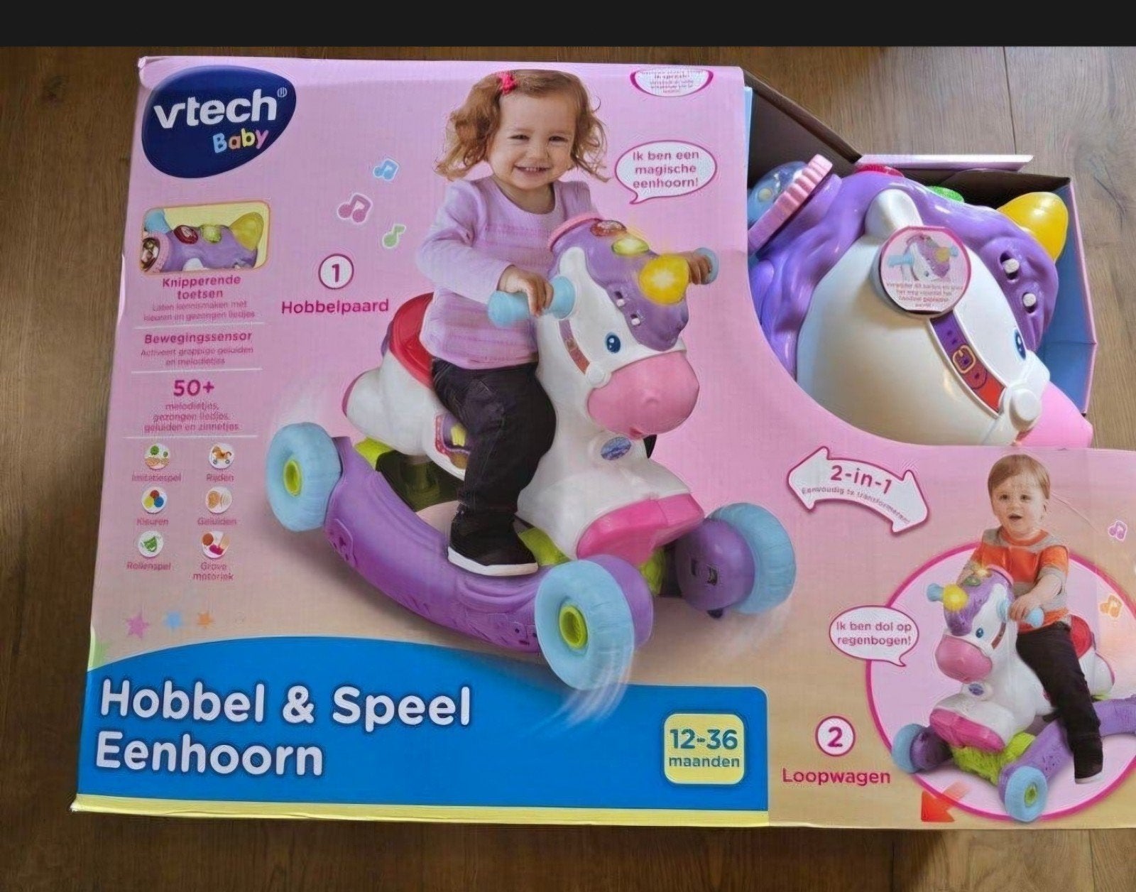 VTech Baby Hobbel & Speel Eenhoorn - Nieuw in doos, Ophalen of Verzenden, Nieuw, Overige typen, Met licht