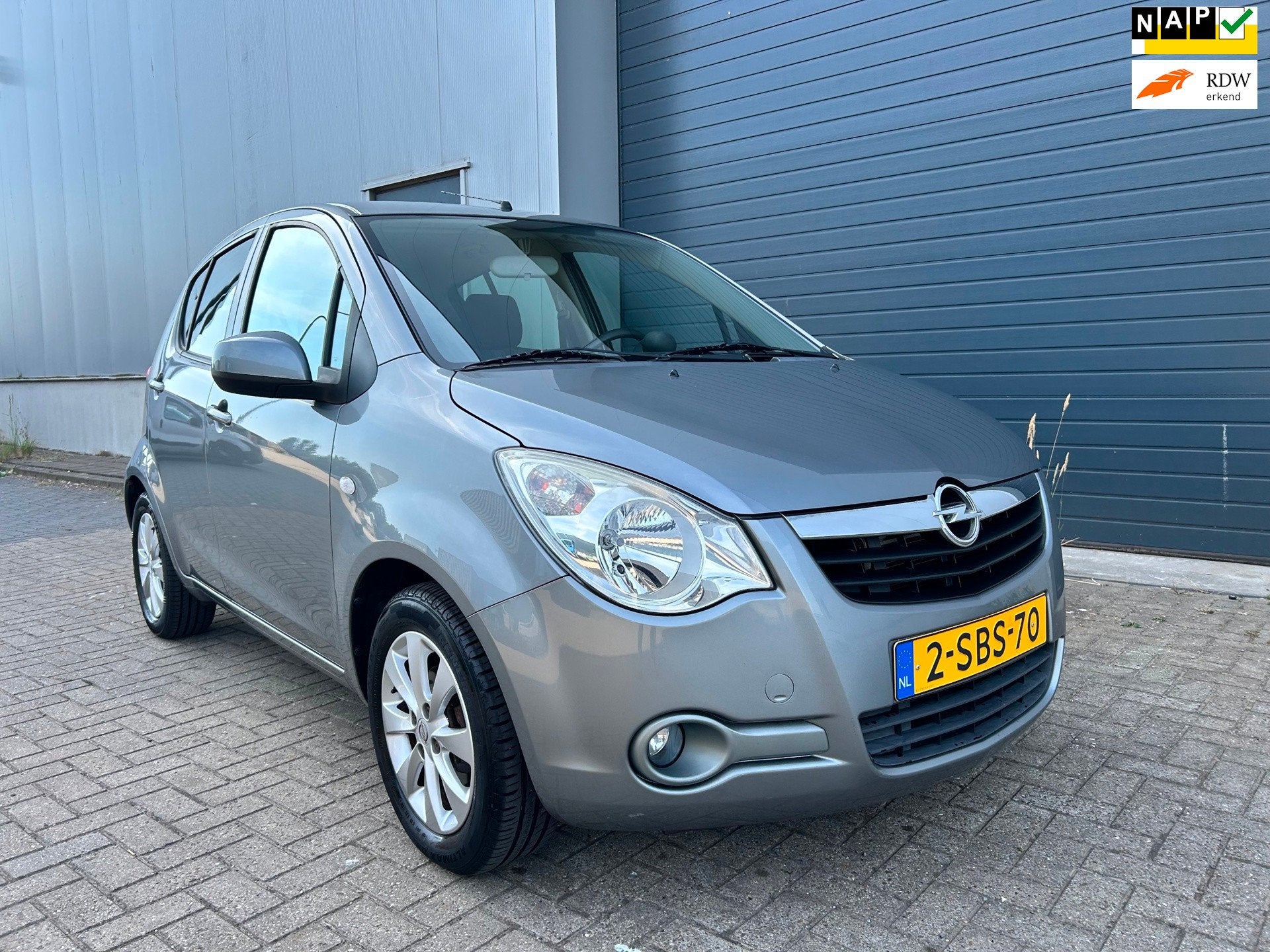 Opel Agila 1.0i Berlin AIRCO 26300KM! NAP 2013, Auto's, Opel, Voorwielaandrijving, Euro 5, Stof, Gebruikt