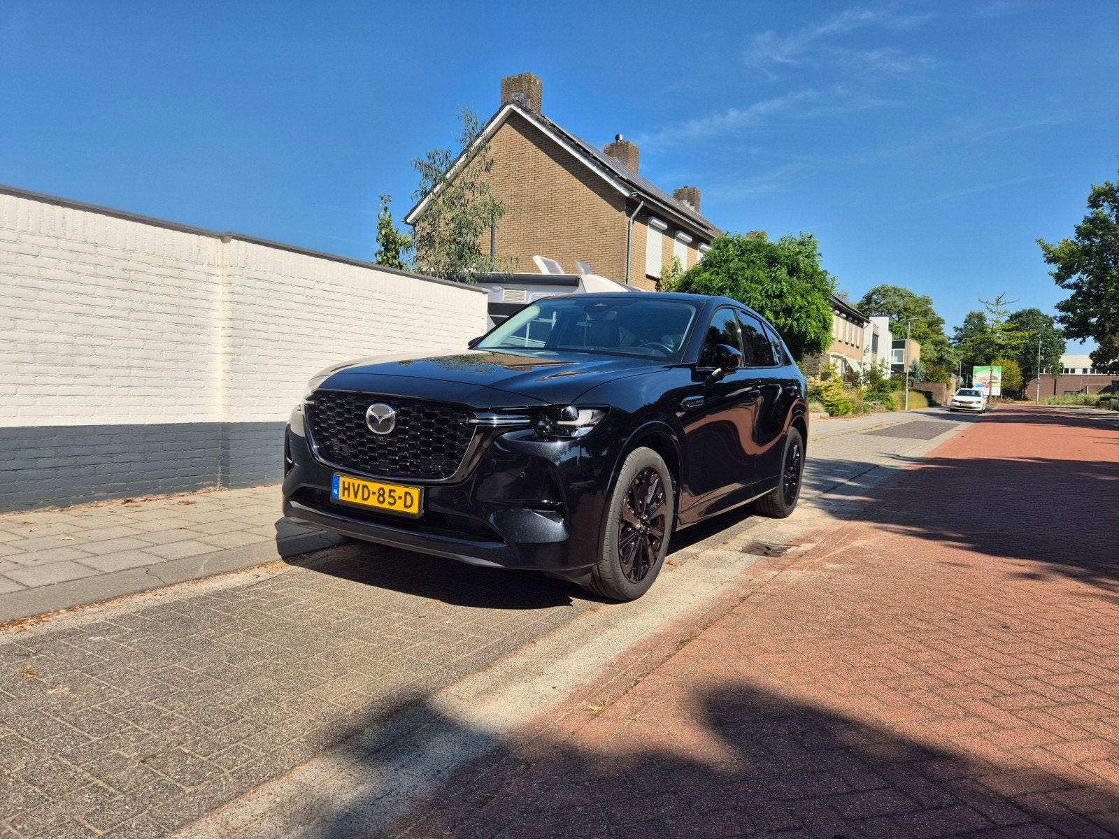 Mazda CX-60 Homura 2.5 E-skyactiv Phev 327pk Aut 2022 Zwart, Auto's, Mazda, Automaat, 192 pk, 2500 kg, Zwart