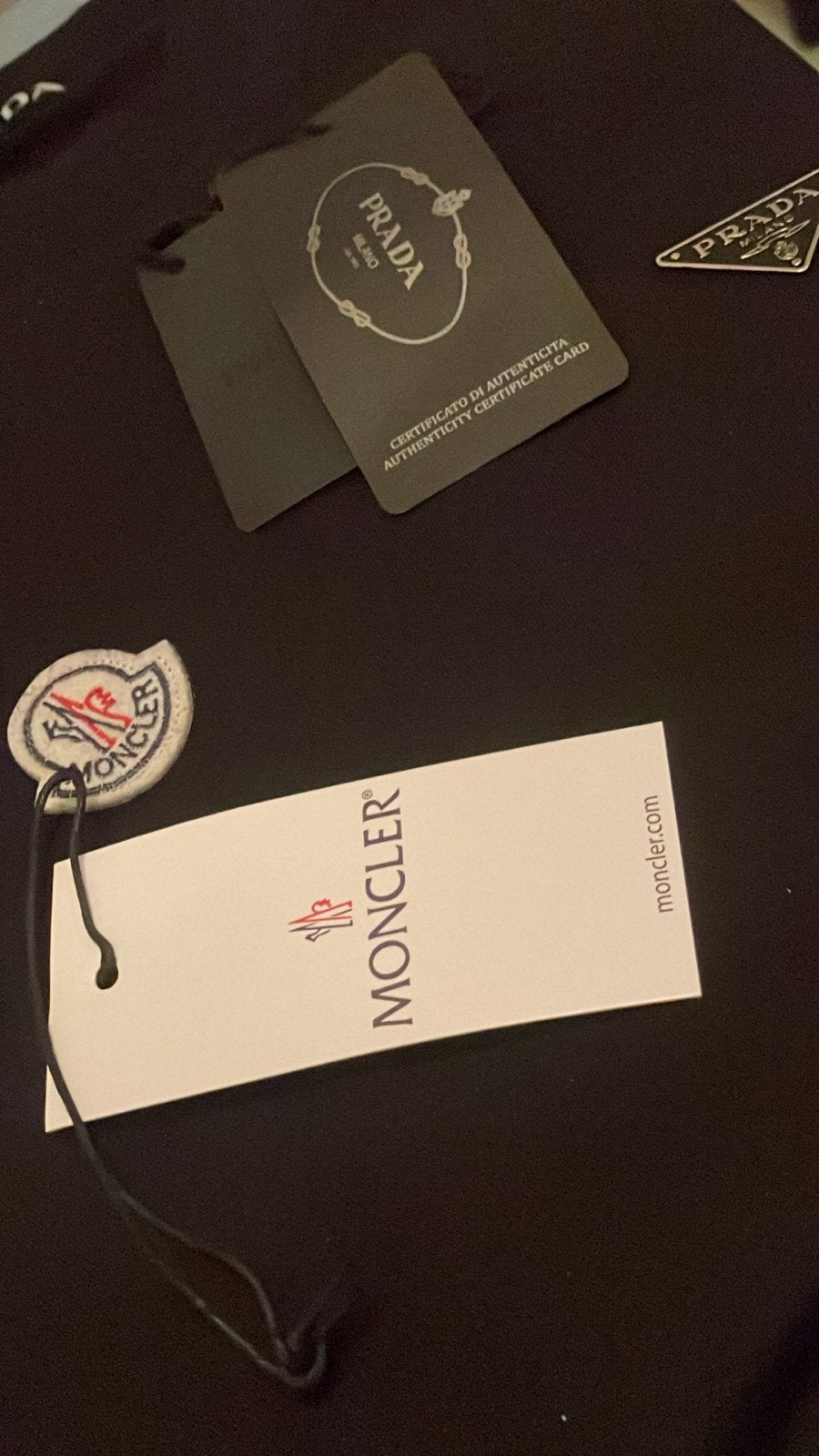 Moncler en Prada items - Nieuw met labels, Ophalen of Verzenden, Nieuw
