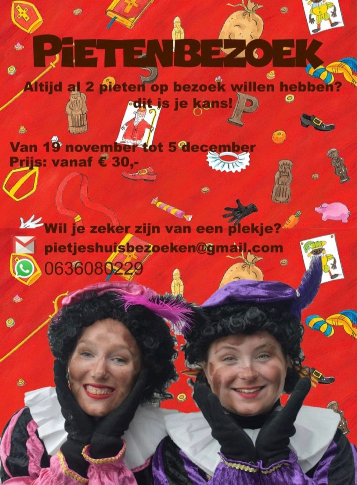 Pietenbezoek, Diversen, Ophalen, Nieuw