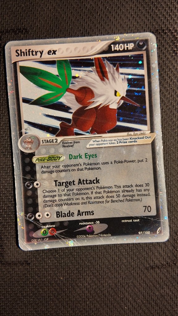 Shiftry ex 97 Crystal Guardians | Pokemon kaart, Ophalen, Zo goed als nieuw, Losse kaart, Foil