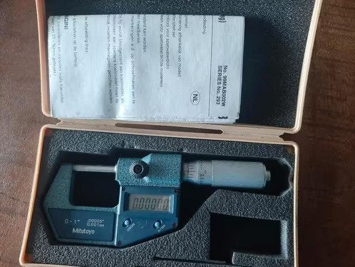 Mitutoyo 293-766-30 Digital Micrometer, Ophalen of Verzenden, Nieuw, Afstand