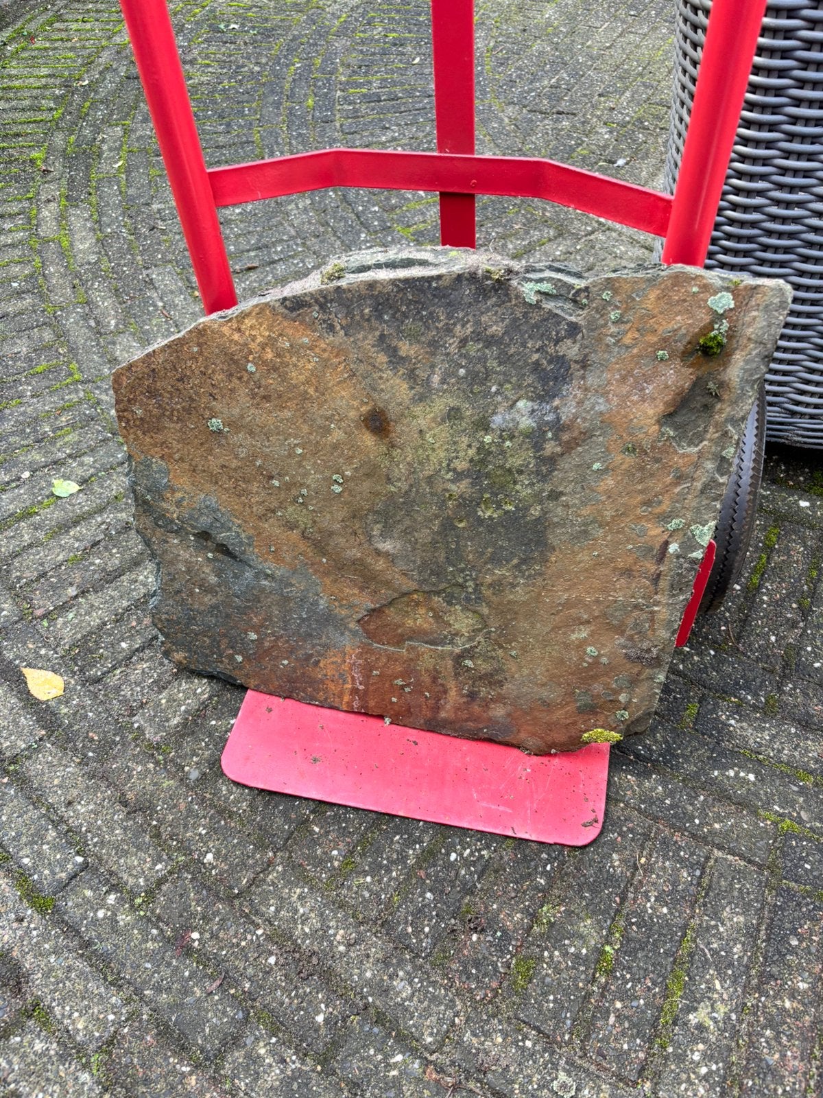 Twee grote stapstenen, Tuin en Terras, Ophalen, Gebruikt, Overige typen, Natuursteen