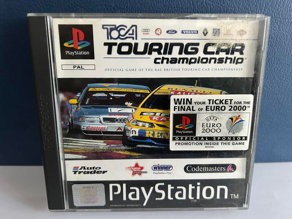 Toca Touring Car Championship / Playstation 1 / PS1, Spelcomputers en Games, Games | Sony PlayStation 1, 1 speler, Racen en Vliegen