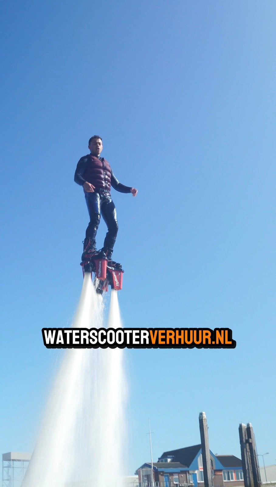 Flyboarden | Vlieg boven het water! Bestel nu je tickets!, Eén persoon