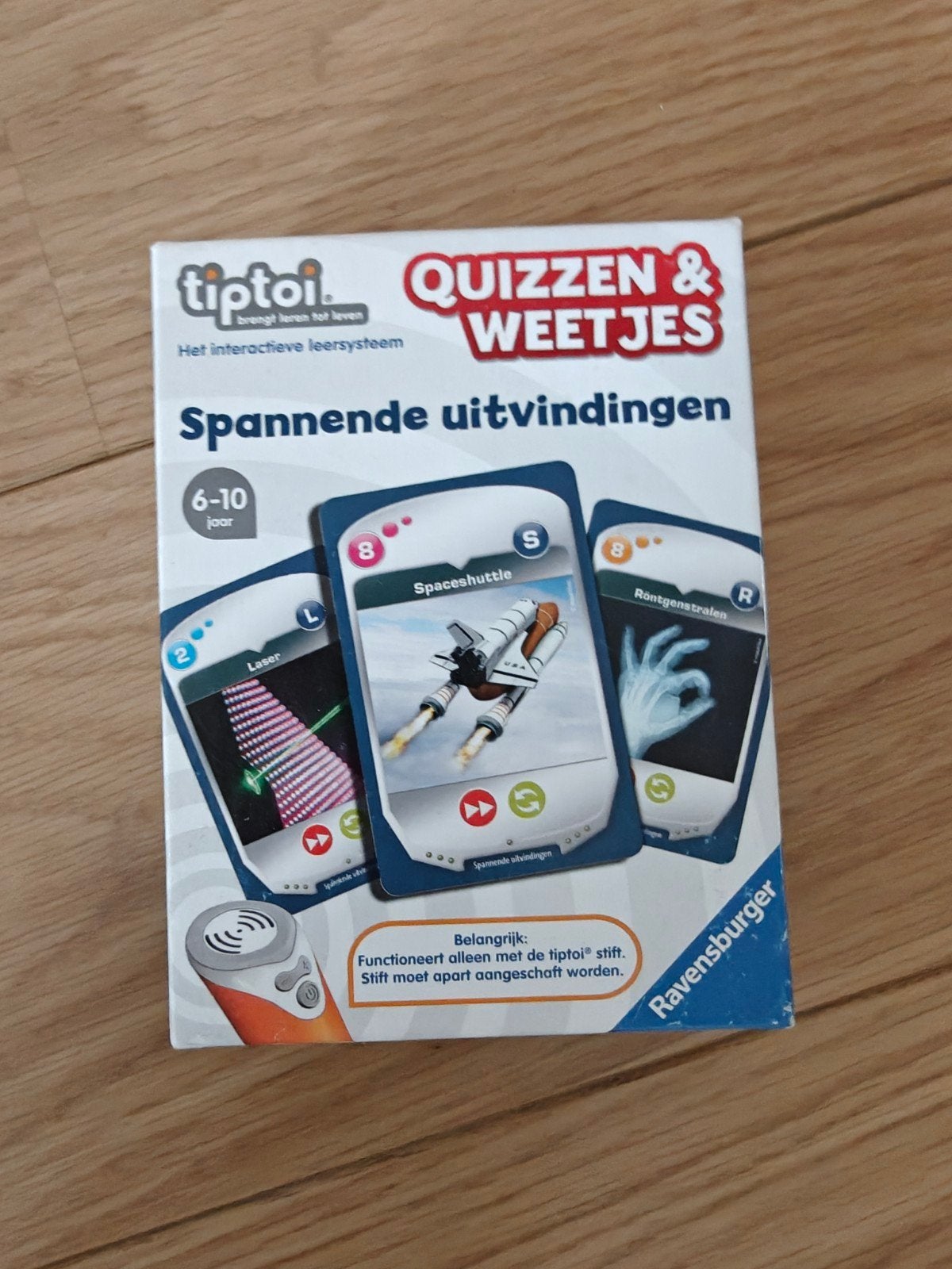 tiptoi Quizzen & Weetjes: Spannende Uitvindingen (6-10 jaar), Ophalen of Verzenden, Zo goed als nieuw, Ontdekken, Met geluid