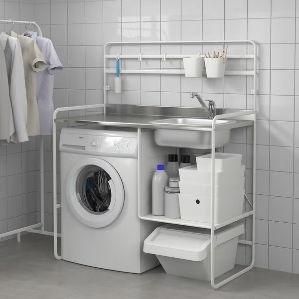 IKEA SUNNERSTA Kitchenette, Huis en Inrichting, Keuken | Complete keukens, Ophalen, Gebruikt, Wit, Overige typen
