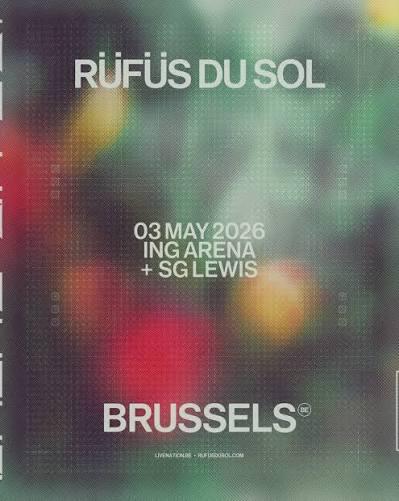 2x RÜFÜS DU SOL Brussel 3 mei, Tickets en Kaartjes, Twee personen, Mei
