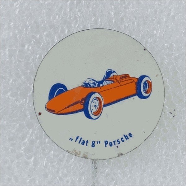 SP1367 Speldje Flat 8 Porsche, Ophalen of Verzenden, Gebruikt, Overige onderwerpen
