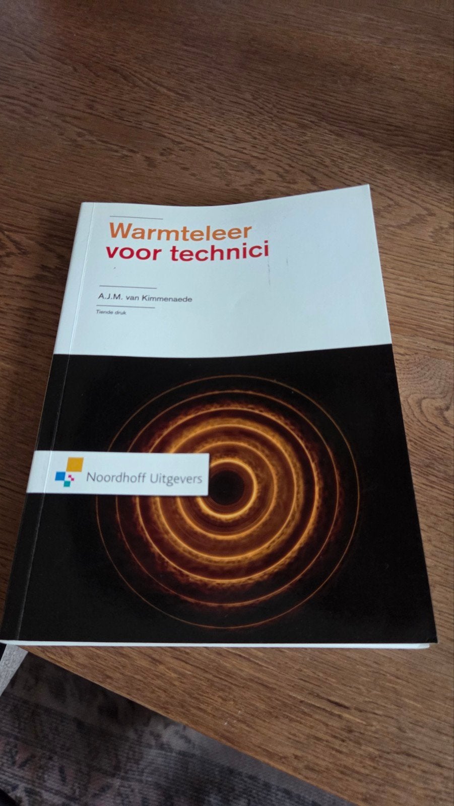 Warmteleer voor technici - A.J.M. van Kimmenaede, A.J.M. van Kimmenaede, Zo goed als nieuw, Beta, HBO