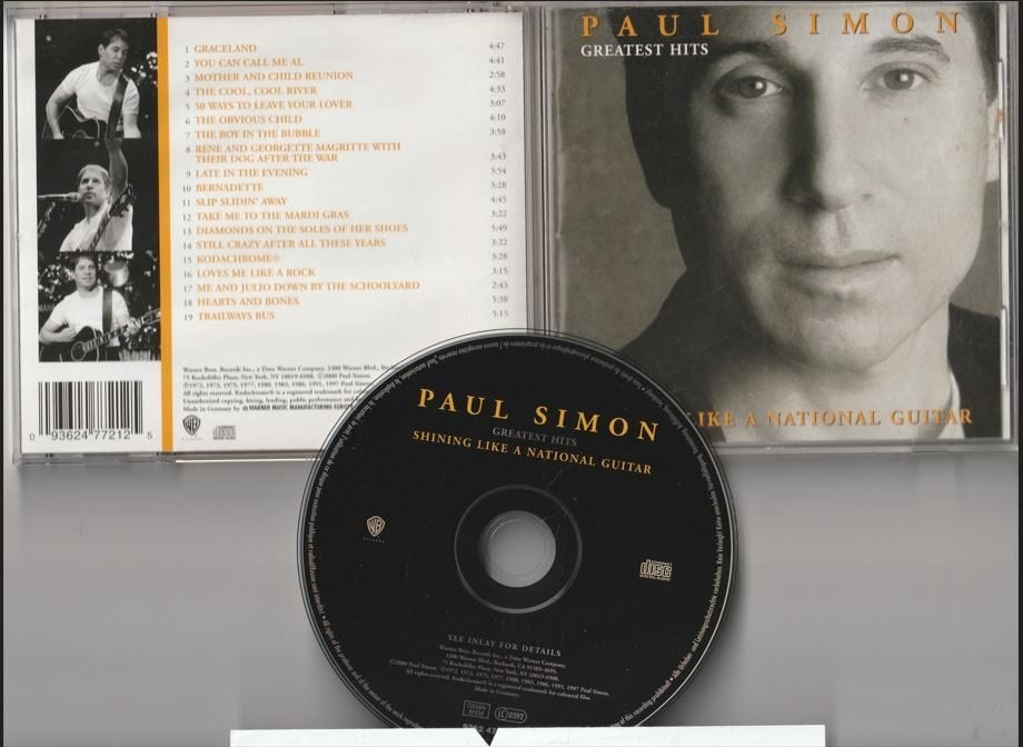 Paul Simon - Greatest Hits - Shining Like A National Guitar, Ophalen of Verzenden, Gebruikt, Verzamelalbum, Remastered