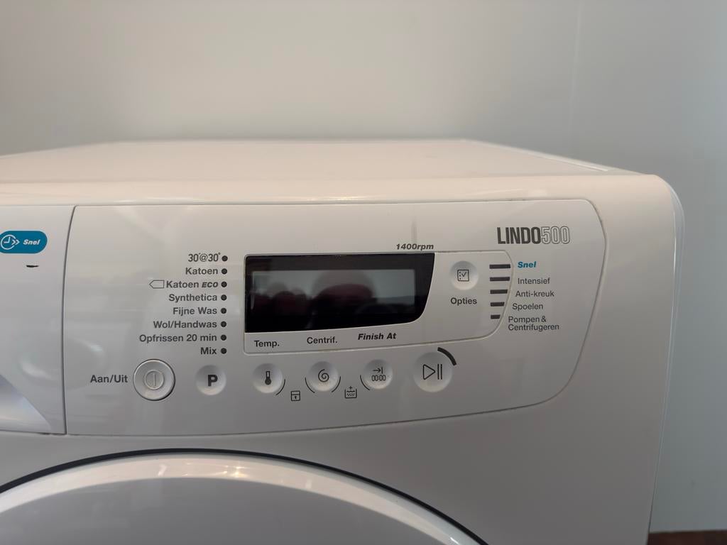 Zanussi wasmachine 9 kg Lindo 500, Witgoed en Apparatuur, Wasmachines, Ophalen, 1200 tot 1600 toeren, Gebruikt, 8 tot 10 kg