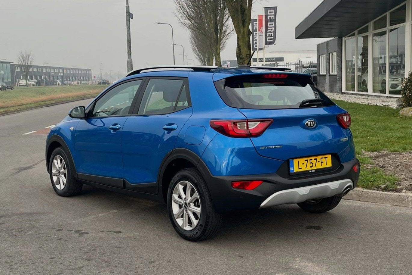 Kia Stonic 1.0 T-GDi DynamicLine AUT | CAMERA | CRUISE | CAR, Auto's, 1160 kg, Gebruikt, Blauw, 23 km/l