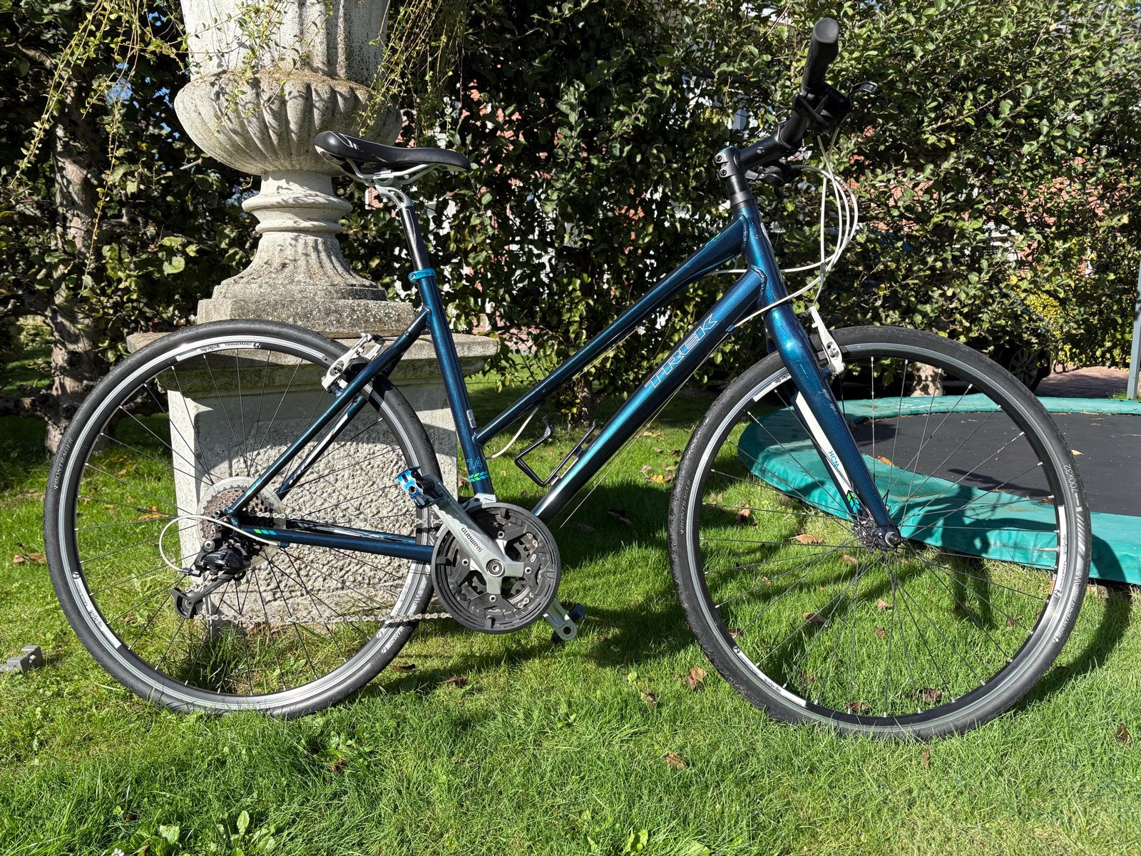 Trek Dames Hybride Fiets- fitness bike - frame 51 cm, Fietsen en Brommers, 28 inch, Velgrem, Zo goed als nieuw, Ophalen