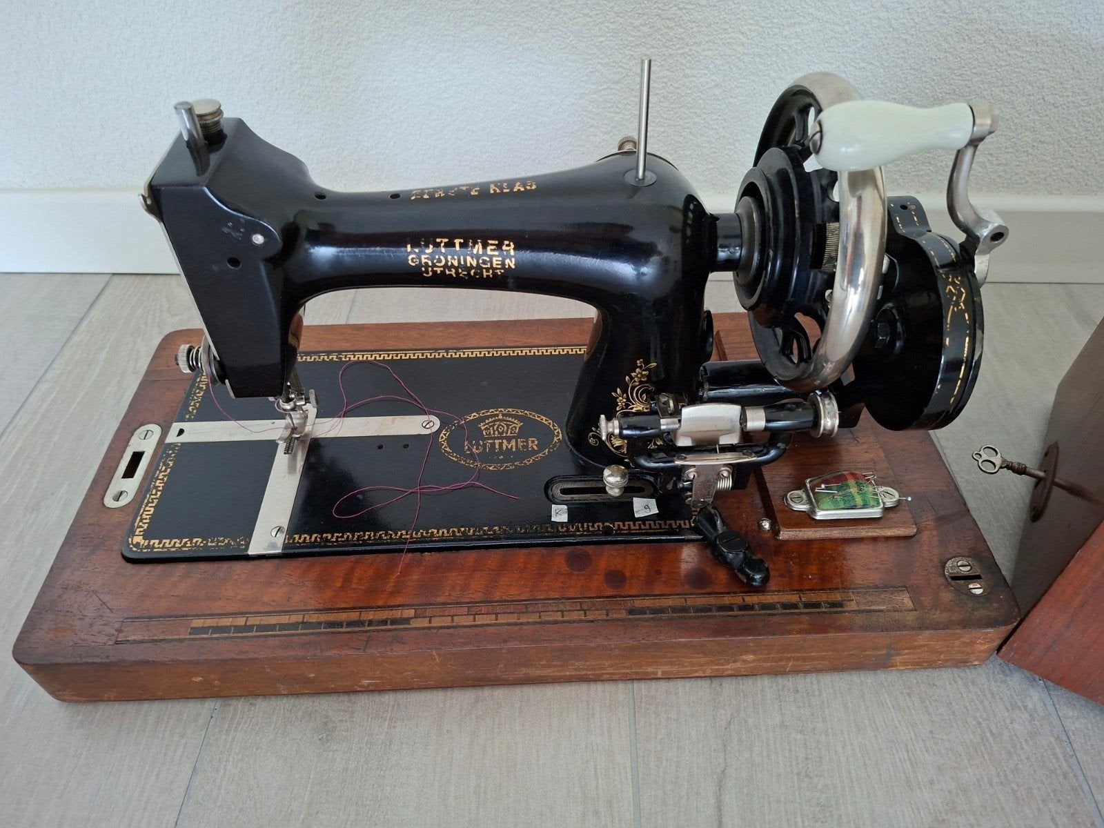Luttmer naaimachine vintage, Ophalen of Verzenden