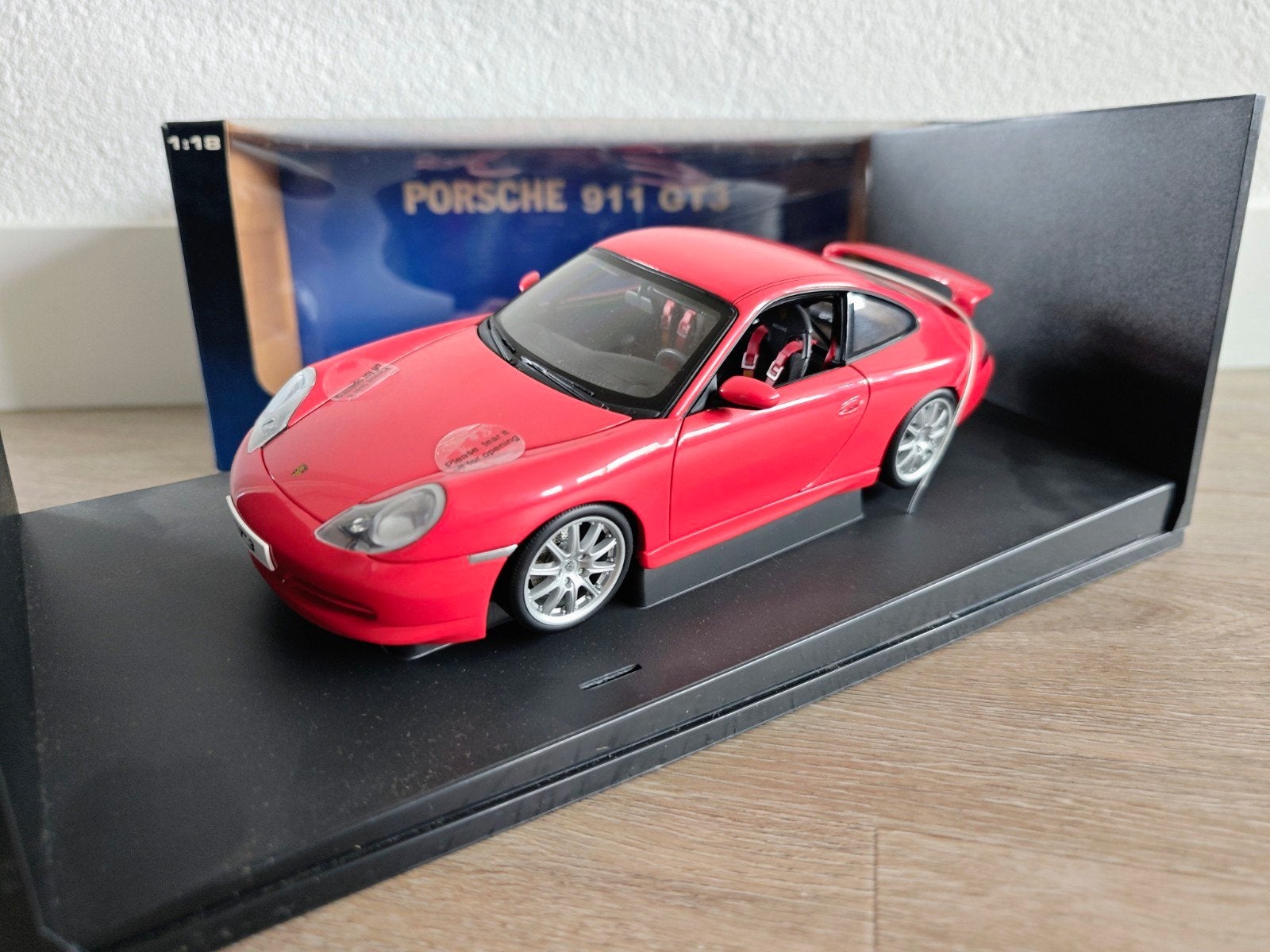 Autoart Porsche 911 996 GT3 Street Car red 77881, Ophalen of Verzenden, Gebruikt, Auto, Autoart