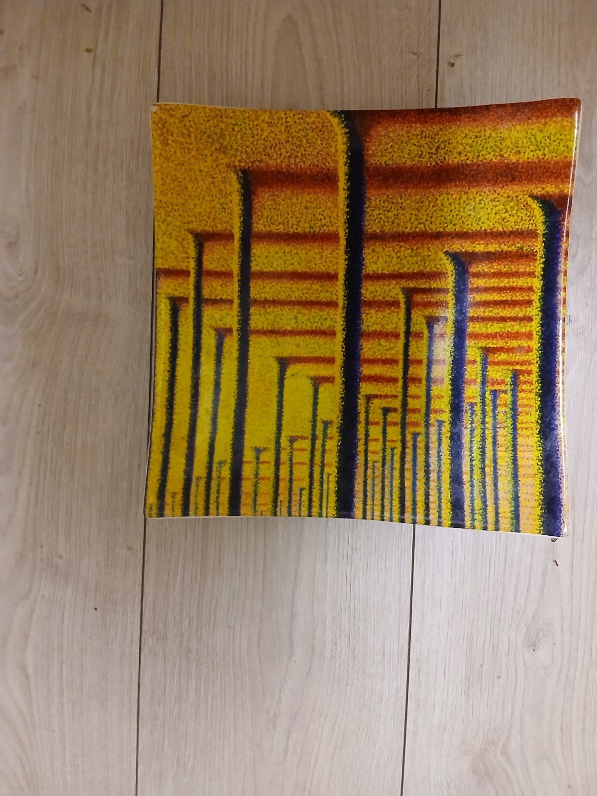 uniek want bord F.M.HUTCHISON alleen op 1-8- 30 euro, Ophalen