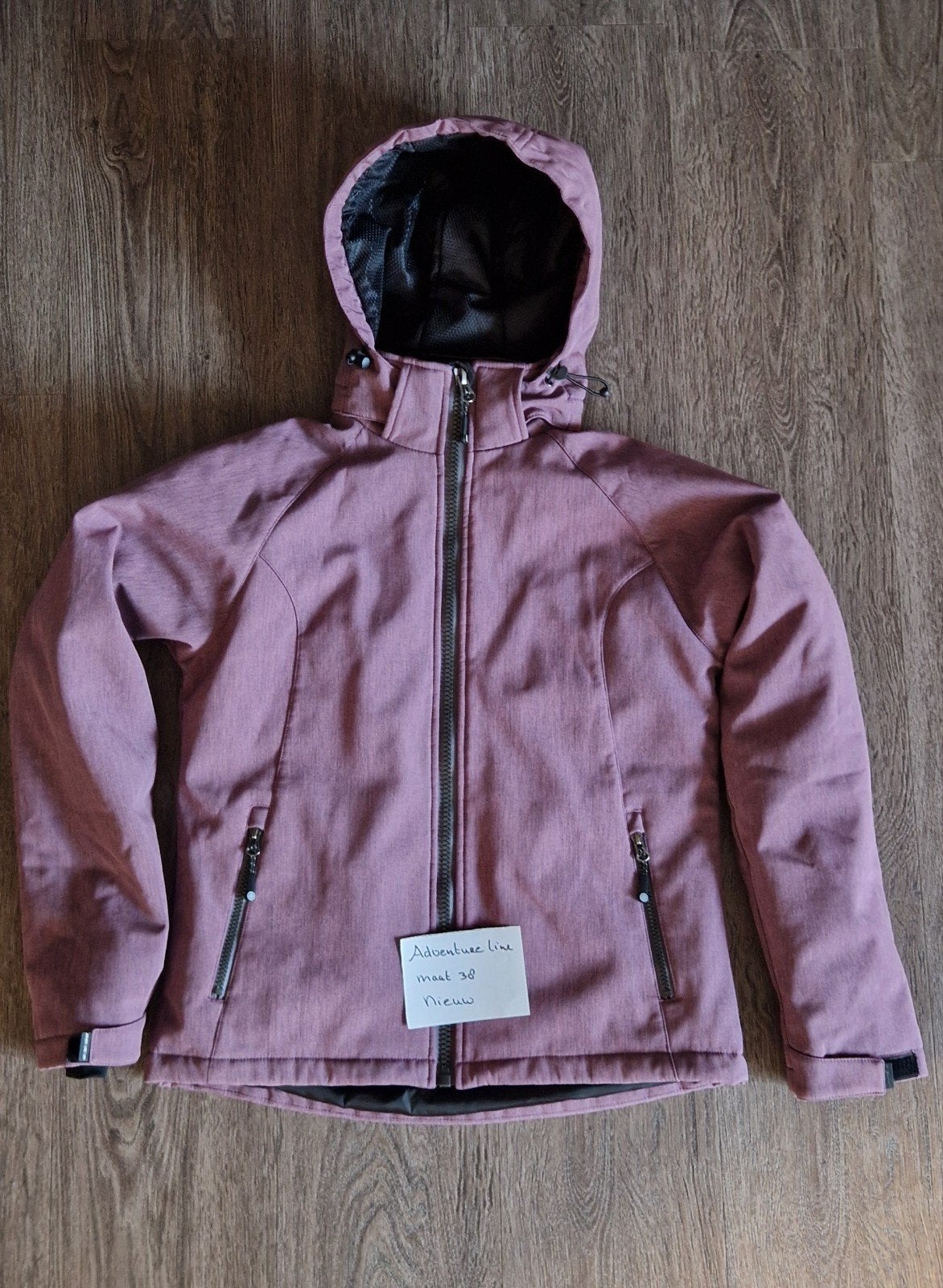 Adventure Line Softshell Jas Maat 38, Kleding | Dames, Jassen | Winter, Maat 38/40 (M), Paars, Nieuw, Ophalen of Verzenden