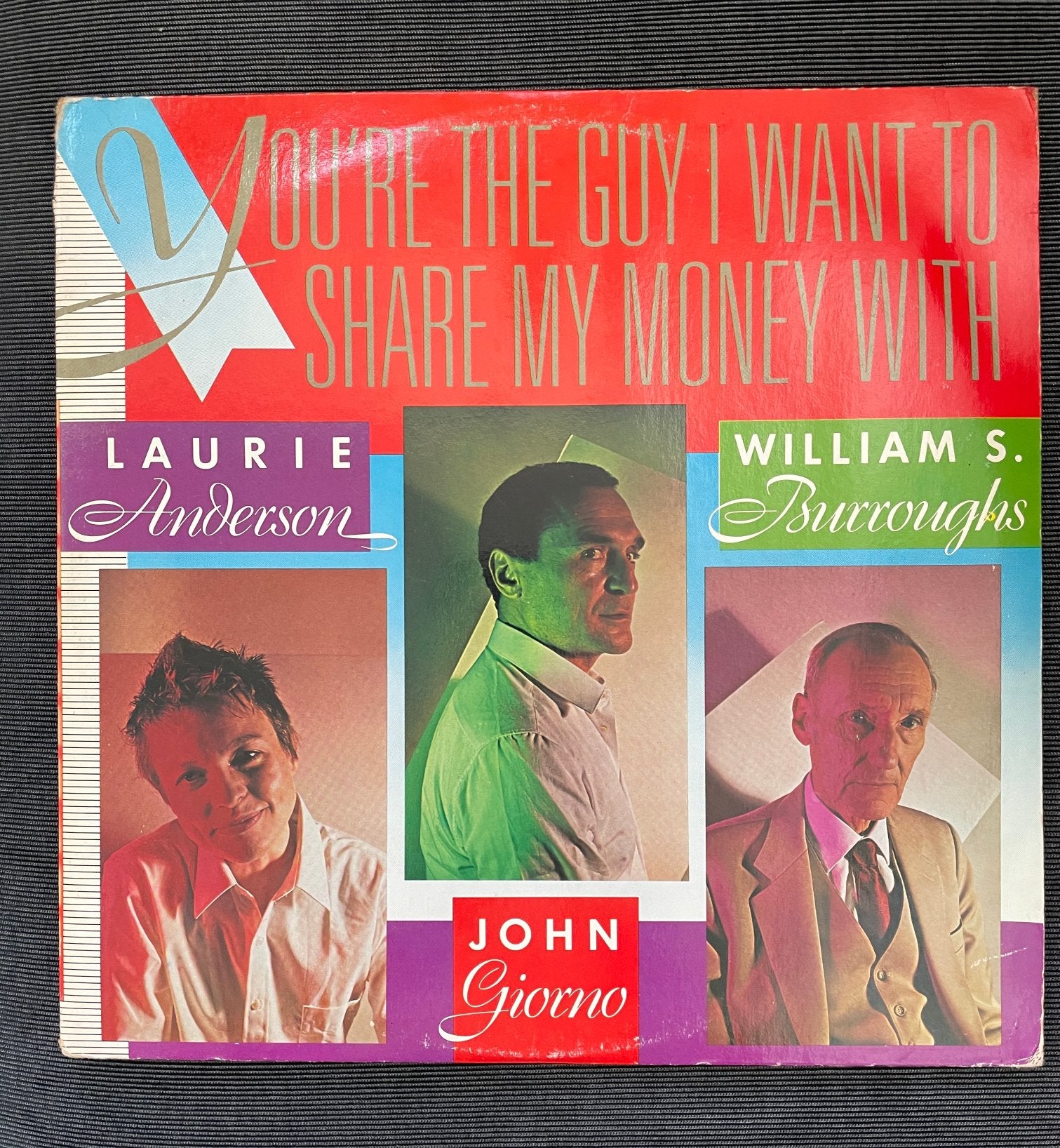 Laurie Anderson - William Burroughs - zie advertentie - 2LP, Gebruikt, Overige genres, Ophalen of Verzenden, 12 inch