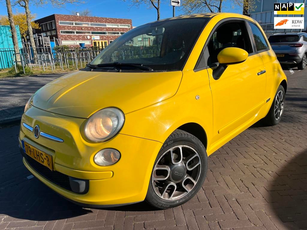 Fiat 500 1.2 Sport automaat / 1e eigenaar, Euro 5, Gebruikt, 1242 cc, Bedrijf