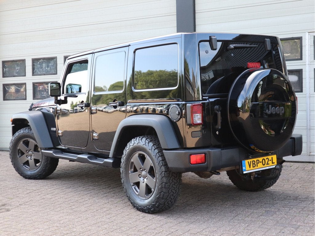 Jeep Wrangler 2.8 CRD 200pk Euro 6 Rubicon Recon - Grijs ken, Auto's, Gebruikt, 4 cilinders, Zwart, Bedrijf