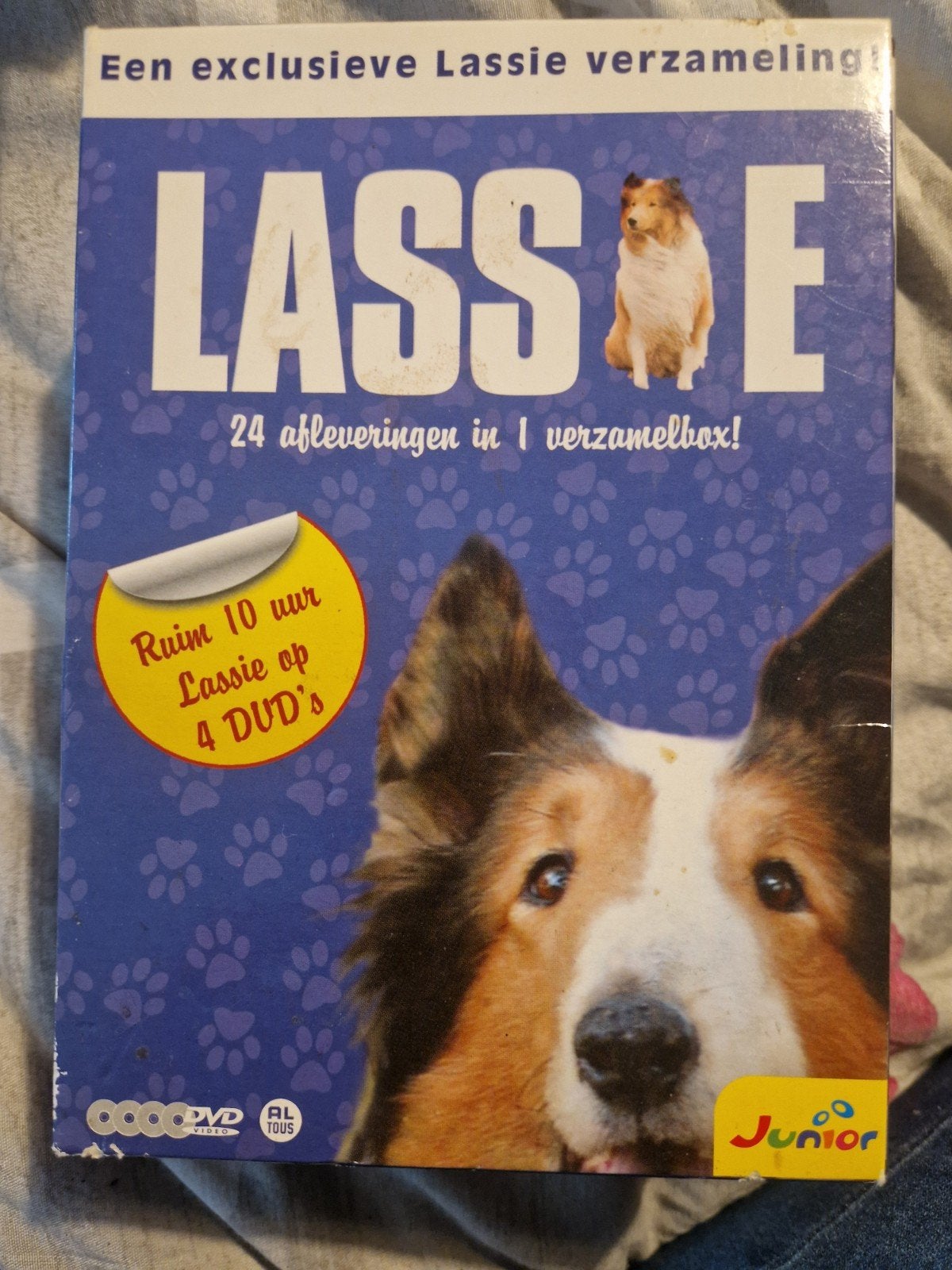 Lassie DVD Boxset - 24 afleveringen op 4 DVD's, Ophalen of Verzenden
