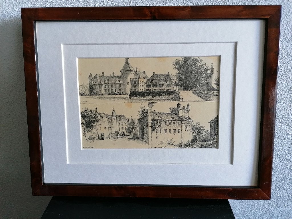 Craandijk Litho Anholt 's Heerenberg Swanenburg 1880 (36), Ophalen of Verzenden