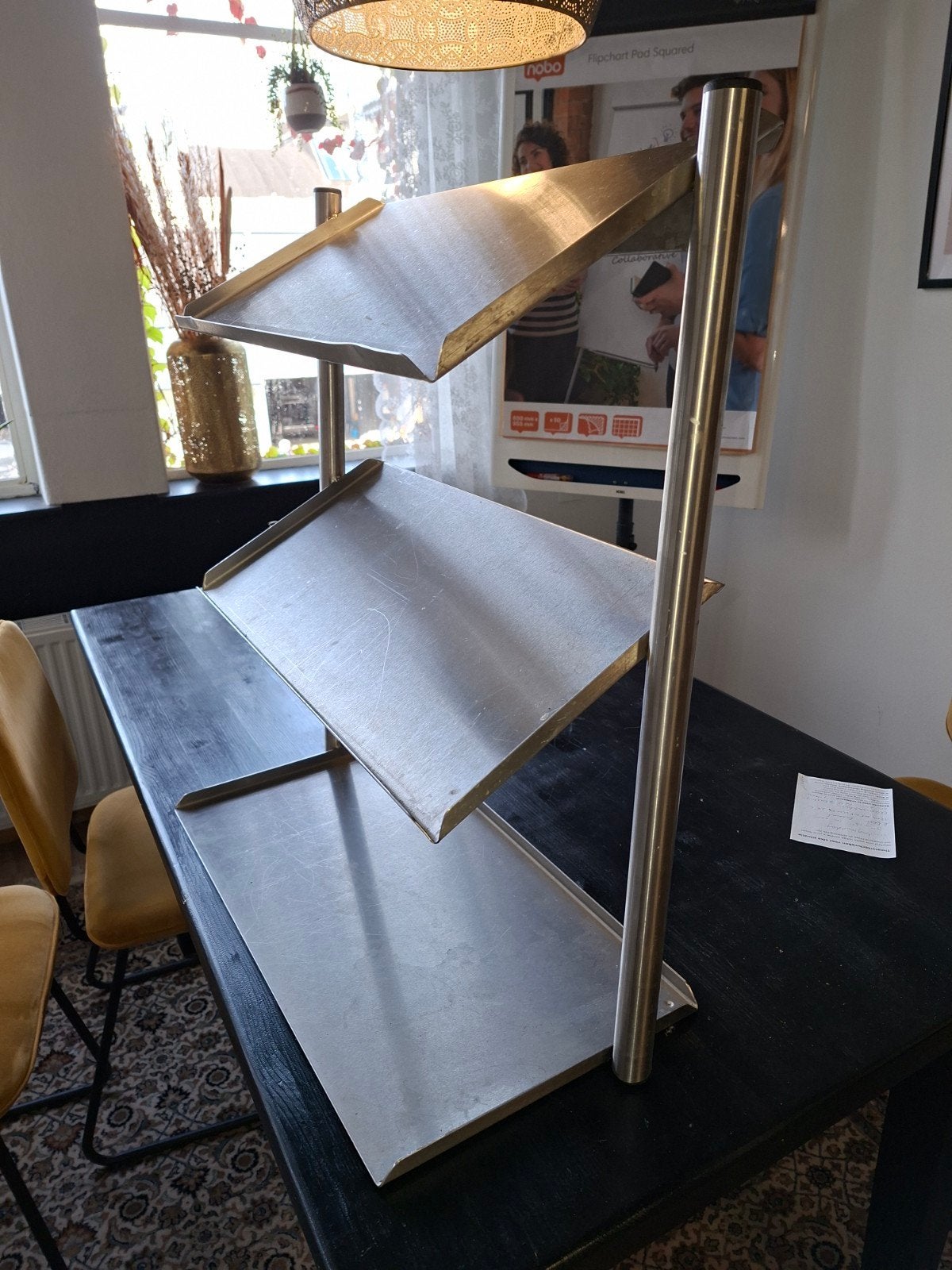 folderrek, brochurerek, tijdschriftenrekpresentatie, Ophalen of Verzenden, Gebruikt