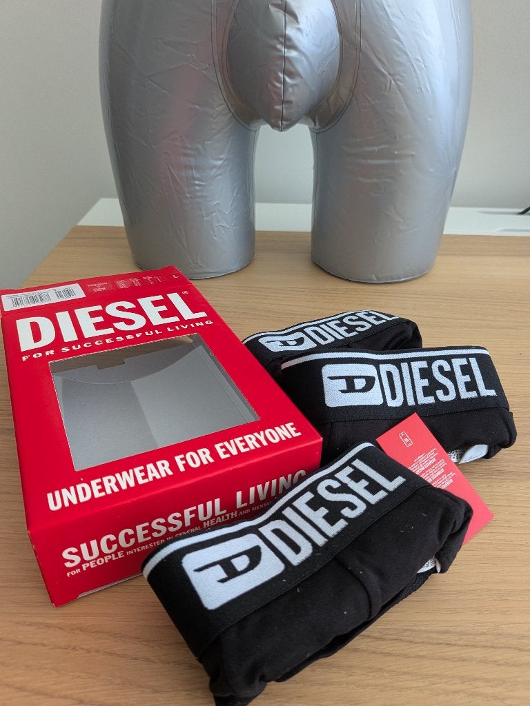 Diesel heren string 3-pack, Kleding | Heren, Ondergoed, Verzenden, Zwart, Diesel, Slip