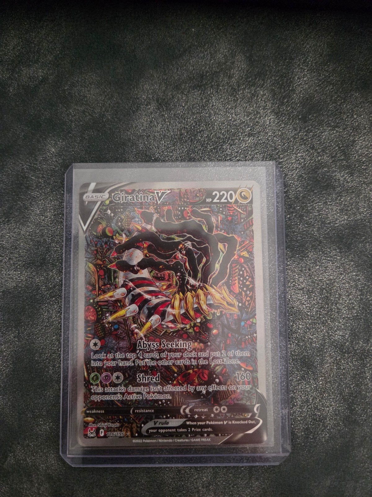 giratina v 186, Ophalen, Zo goed als nieuw