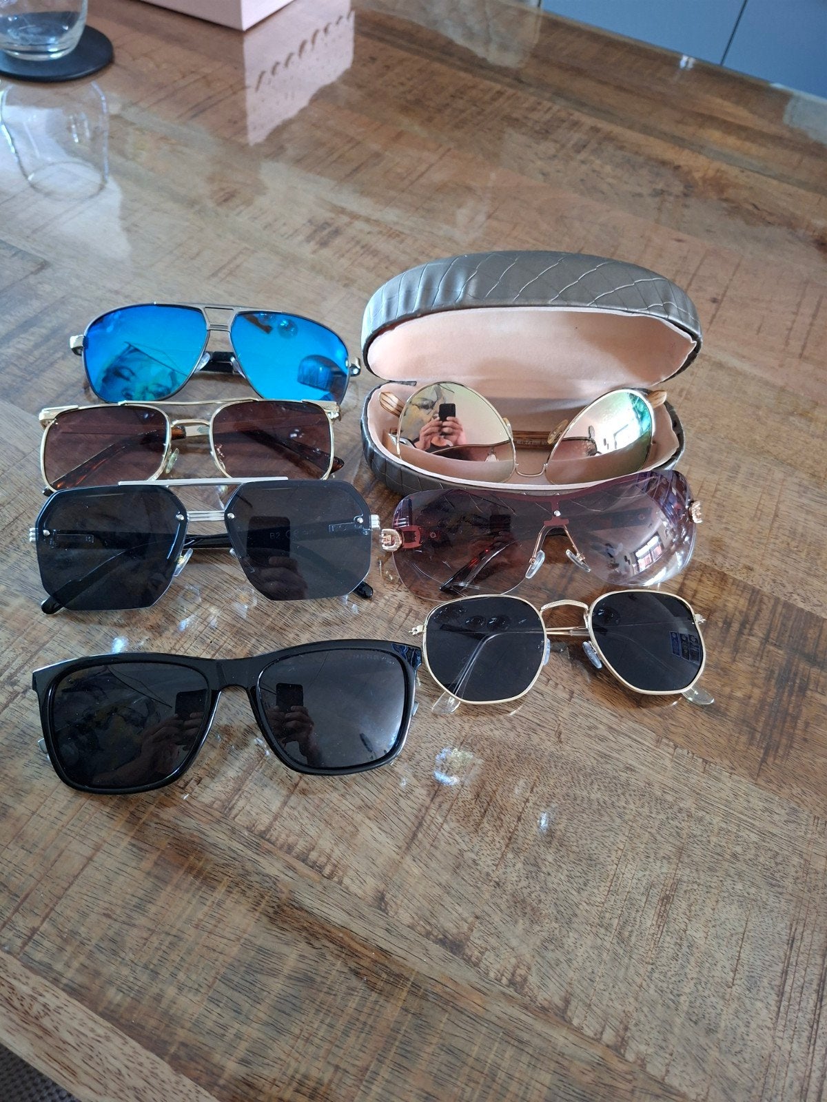 Diverse zonnebrillen collectie - Verschillende stijlen, Overige merken, Gebruikt, Zonnebril, Overige kleuren