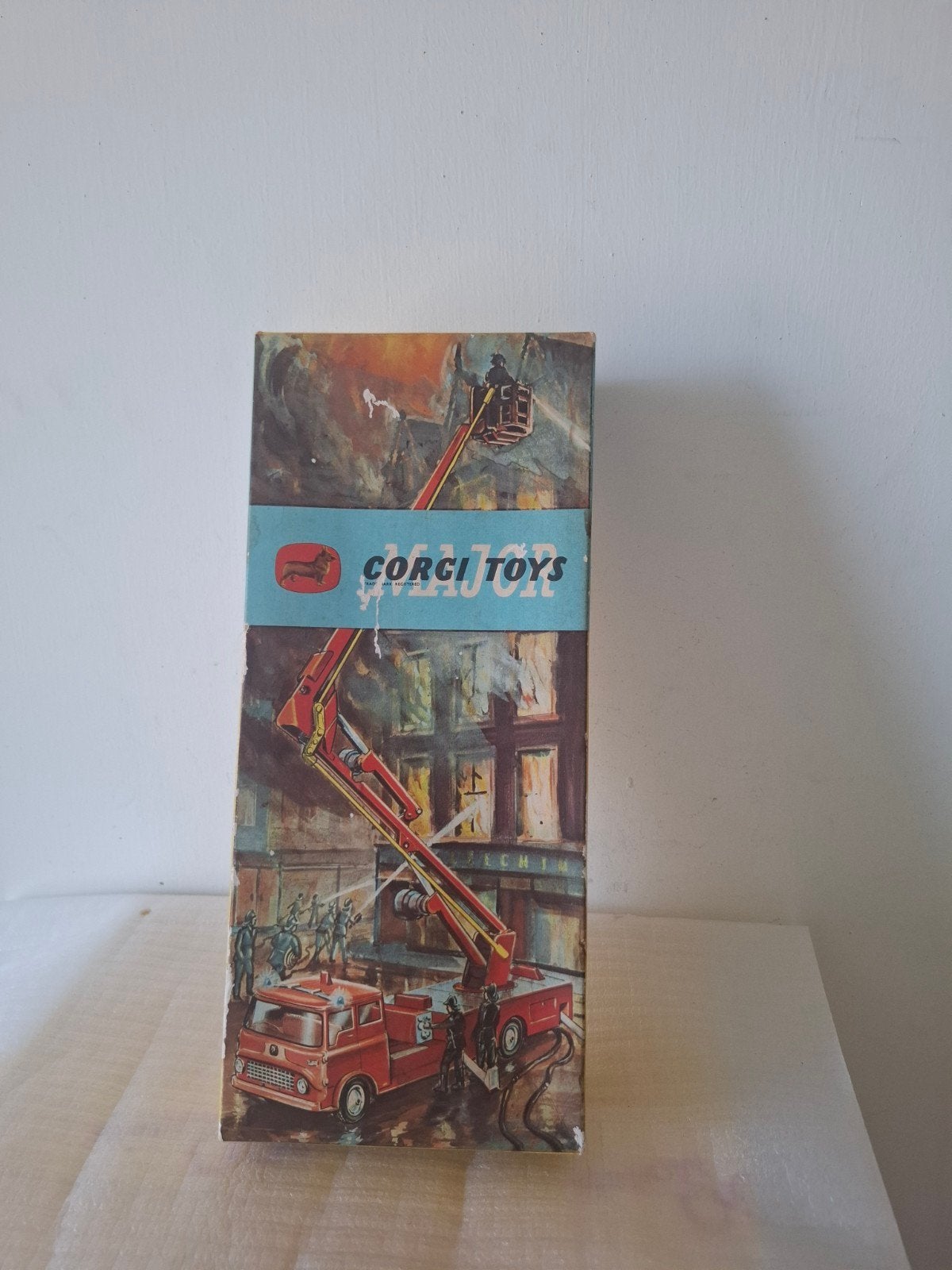 Corgi toys Simon Snorkel in nieuwstaat in de OVP zie fotos, Ophalen of Verzenden, Zo goed als nieuw, Auto, Corgi