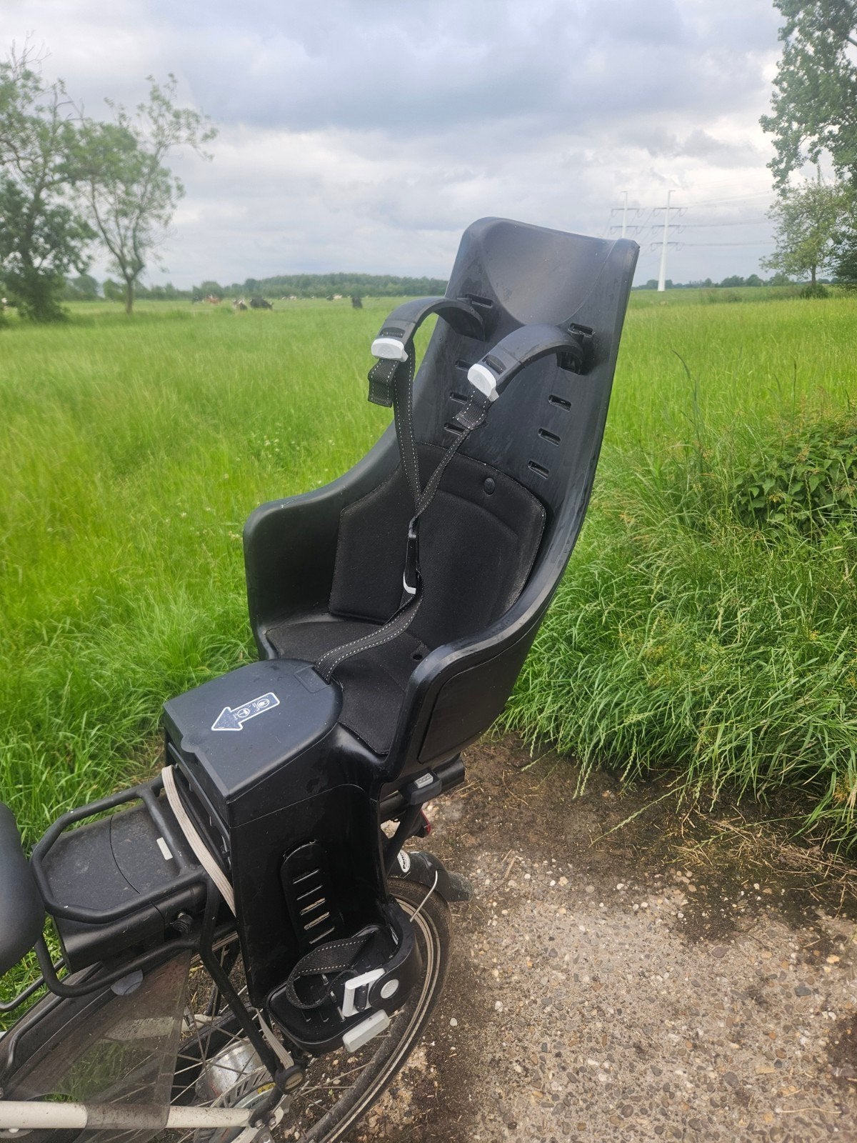 Bobike Achterzitje - Inclusief Montagekader, Fietsen en Brommers, Fietsaccessoires | Fietsstoeltjes, Ophalen, Achterzitje, 9 t/m 18 kg