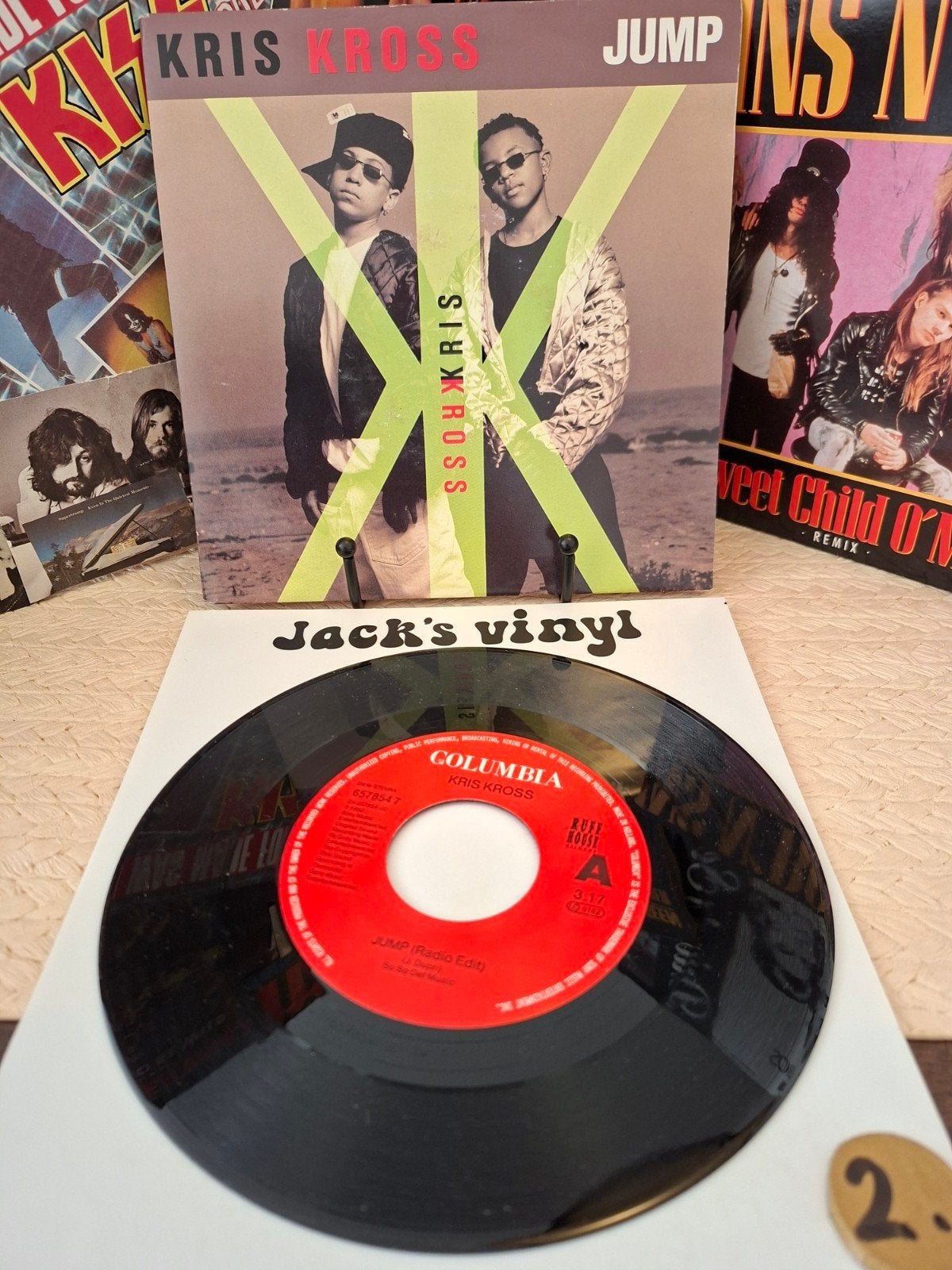 Kris Kross - Jump (Radio Edit) 7 inch vinyl single 1992/2, 7 inch, Ophalen of Verzenden, Zo goed als nieuw, Beschermende buitenhoes
