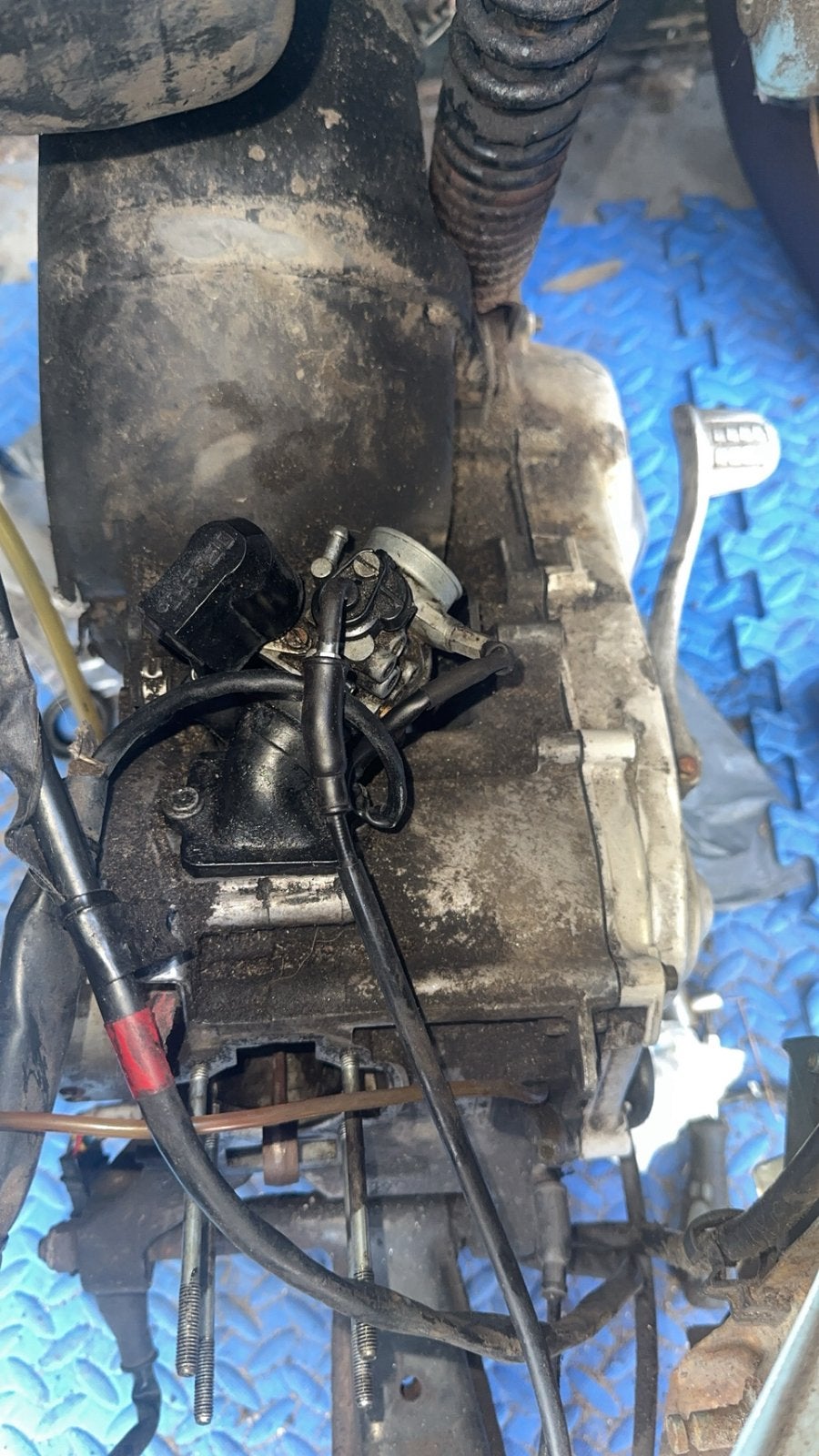 Piaggio ac 2takt blok, Ophalen, Gebruikt