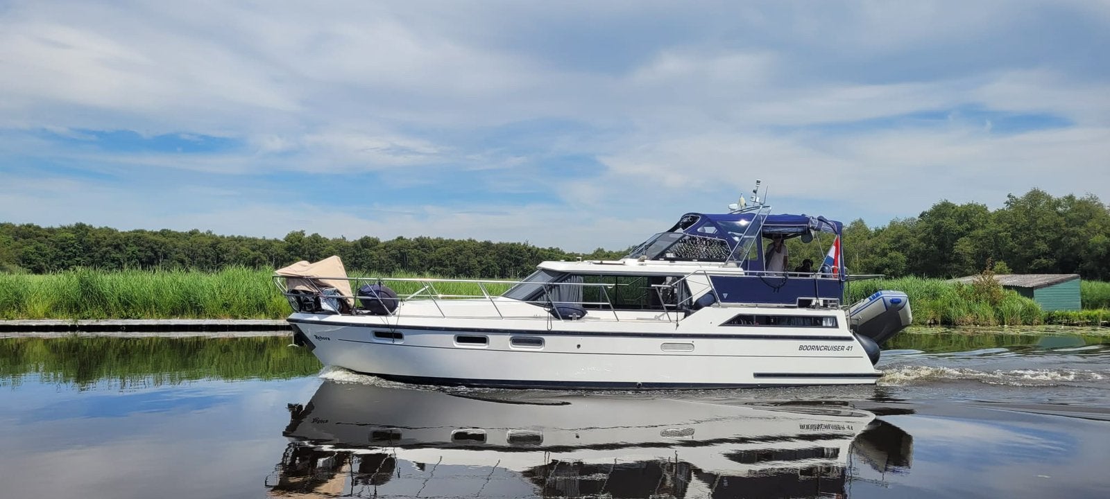 Te Koop: BOARNCRUISER New Line 41 Vaarvakantieklaar, Watersport en Boten, Motorboten en Motorjachten, Overige merken, Gebruikt