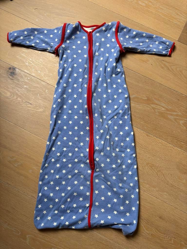 Hema zomerslaapzak met mouwtjes maat 86/104 sterren, Ophalen of Verzenden, Zo goed als nieuw, 100 cm of meer, Slaapzak
