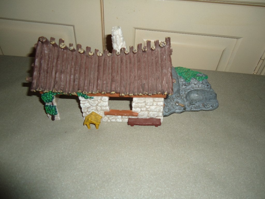 asterix en obelix Plastoy huis van obelix, Verzamelen, Ophalen, Zo goed als nieuw