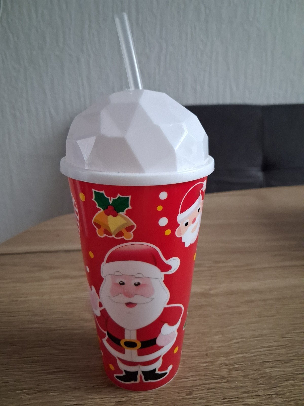 Nieuw: plastic beker met rietje voor €1,-, Ophalen of Verzenden, Nieuw