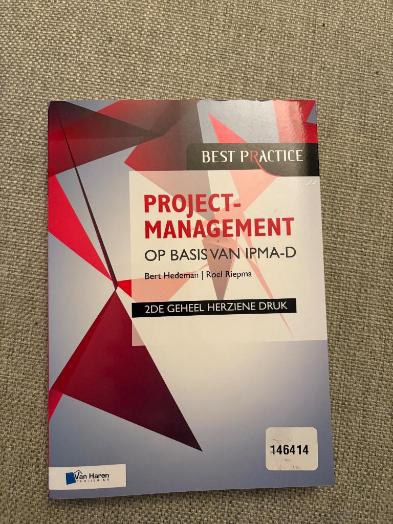 Projectmanagement op basis van IPMA-D, Boeken, Nieuw, Diverse auteurs, Beta, HBO
